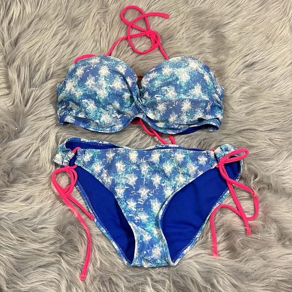 Bongo Bikinis Top size LG Bottom Size M - Picture 2 of 11